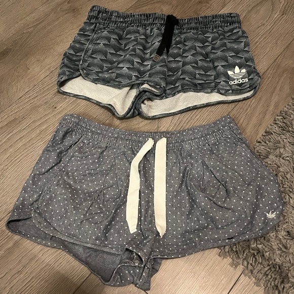Pair of 2 Adidas Running Shorts Small Size - Picture 2 of 7